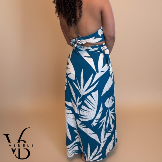 Conjunto Veraniego (AZUL & BLANCO)