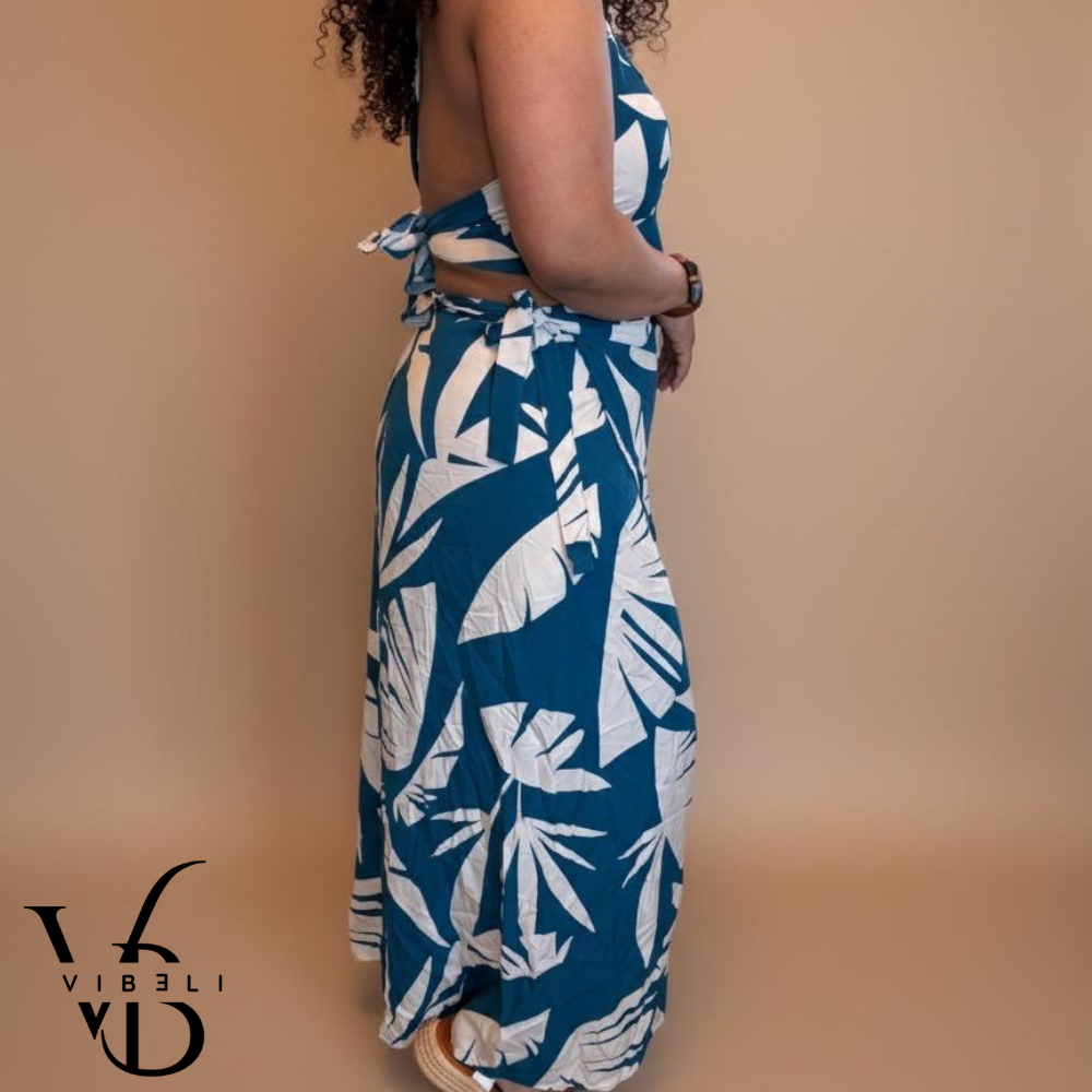 Conjunto Veraniego (AZUL & BLANCO)